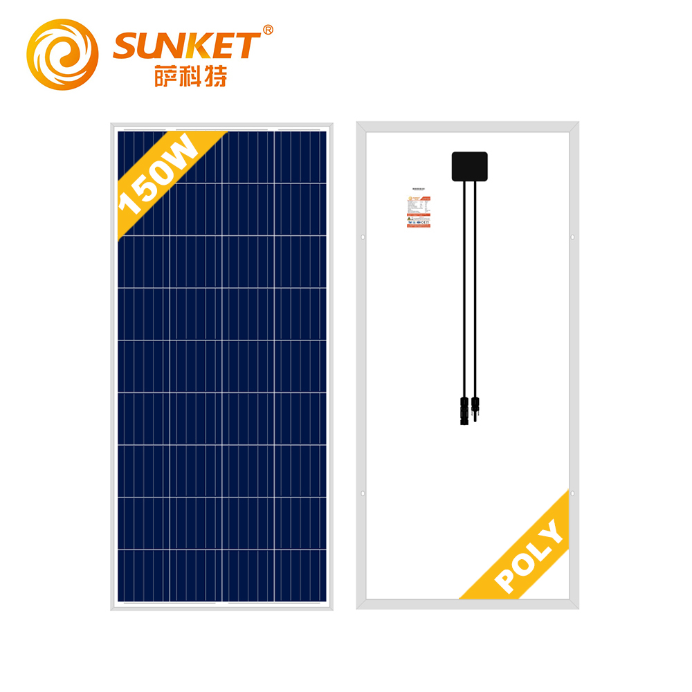 Painel solar poli de 150w com baixo preço