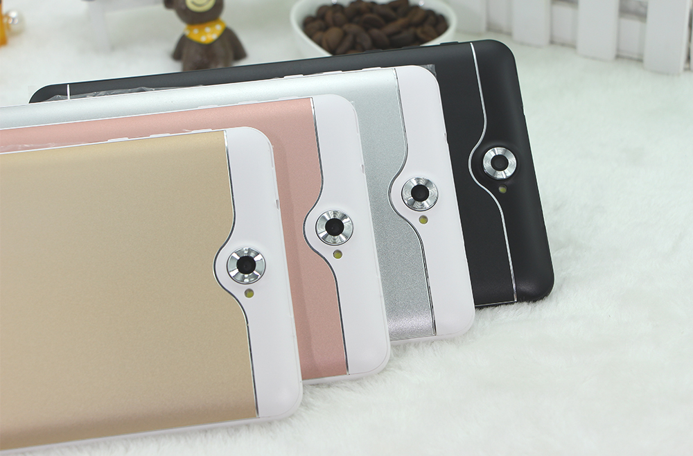 7inch metal case android system tablet pc 1G +8G 3G WCDMA DUAL SIM model:7061 tablet pc