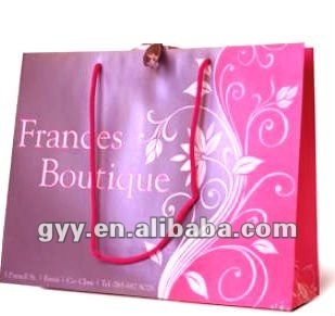 Flower Design Gift Paper Bag