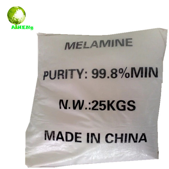 99.8% Melamine Powder for MDF Board and Melamine Tableware