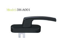 Multi-point lockable handle square