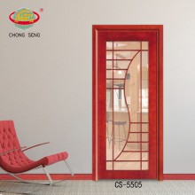 CS-5505 composite mdf door plexiglass