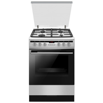 Gas oven at hob freestanding 4 burner