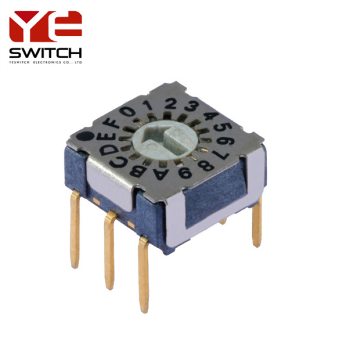 10x10 SMD 8421 rotary dip switch digital coding