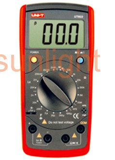 Digital Handheld Inductance Capacitance Resistance Tester UT603