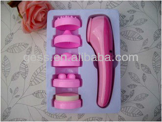 GESS-9807 5in 1 vibrating facial massage brushbrush