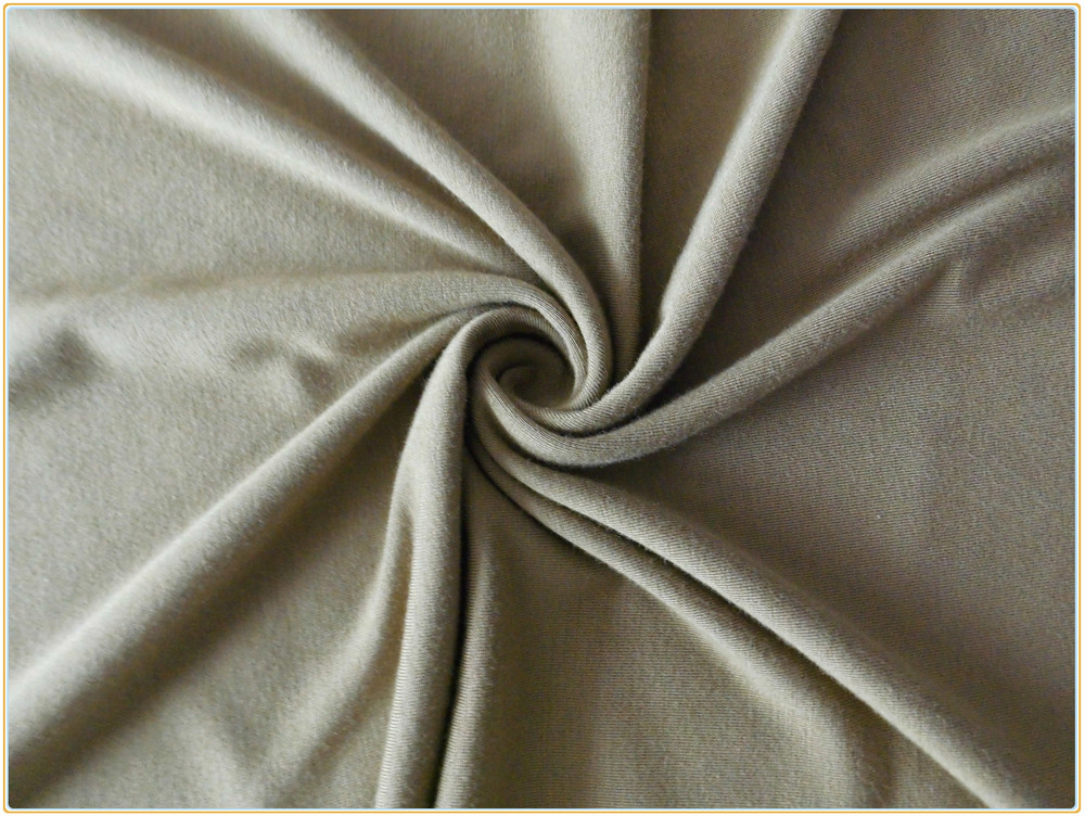 best seller bamboo hemp fleece fabric, high quality bamboo jersey for sweatershirt or t-shirt 180gsm 100 Kilograms (Min. Order)