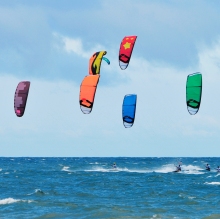 Summer Beach Kite Surfing Equipment with Stunt Tricks and Handles