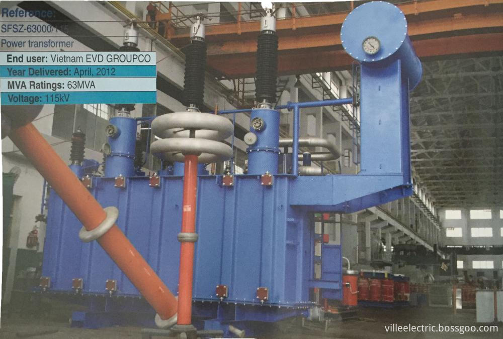 110kV Three-winding Load Oil-immersed Power Transformer S10 Series reference project