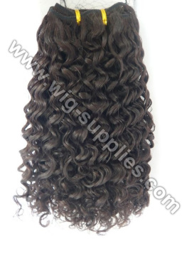 Deep curl hair weft Accept Customers Materials For Processing