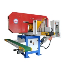  MJ357A PLC Integrated Control System Horizontal Band Saw for Square Timber