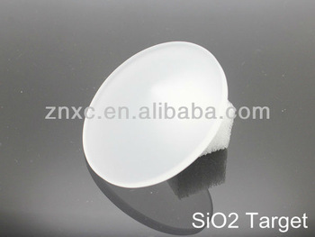 high purity Ceramic silicon dioxide sputtering target 99.99% 4N SiO2 target