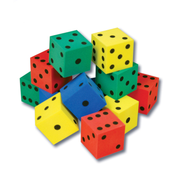 Custom Design Kids Educational toys EVA Foam Dice