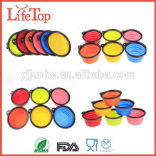 Flexible Foldable Water Bowl Pet Bowl Dog Feeder