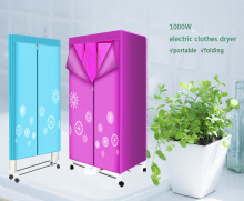 Portable Electric Clothes Dryer Hanger 1000W Electric Laundry Drying Rack (Anion) Folding Dryer Quick Dry Warmer