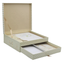 Custom Baby Keepsake Memory Box with Envelopes