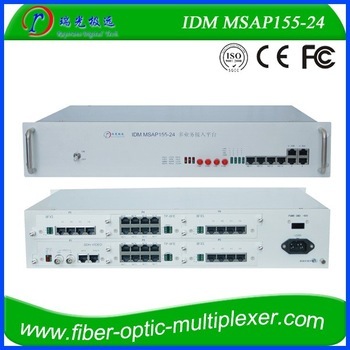 60FXO/FXS 24E1 STM-1/STM-4 E&M V.35 EOS msap SDH multiplexer STM-1 to ethernet converter
