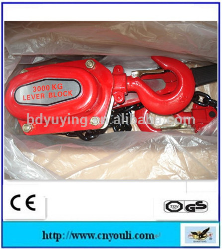 CE certificate factory price manual lever chain hoist