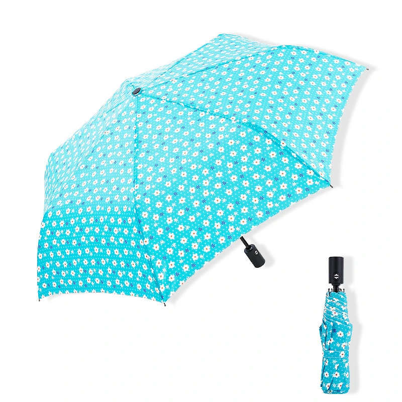 Uchome Portable Fashion 3 Fold Creativity Umbrella with Your Logo