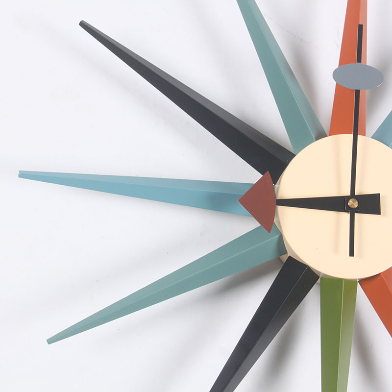 Nelson Sunburst Clock