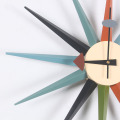 Horloge Nelson Sunburst moderne