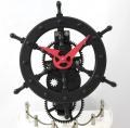 Metal Ship Rudder Gear Desk Clock