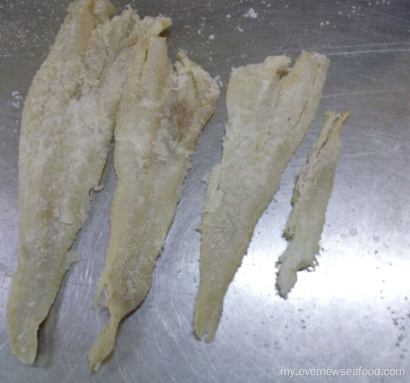 အရည်အသွေးမြင့် ဆားနယ်ခြောက် alaska pollock migas