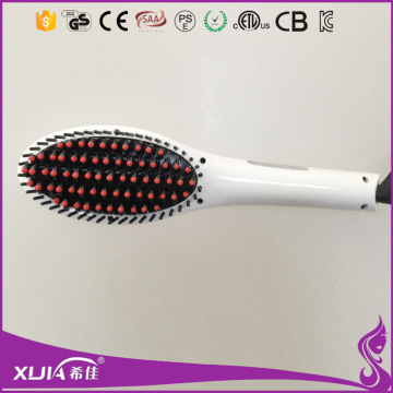 Auto Ceramic hair straightening brush Electric hair brush/Hair Comb