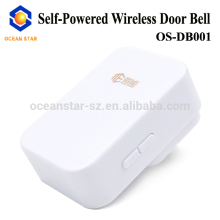 wireless LED flashing batteryless doorbell