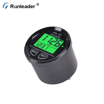 Runleader Waterproof Digital LCD Speedometer and Odometer for Motorcycle and Car GPS Navigation