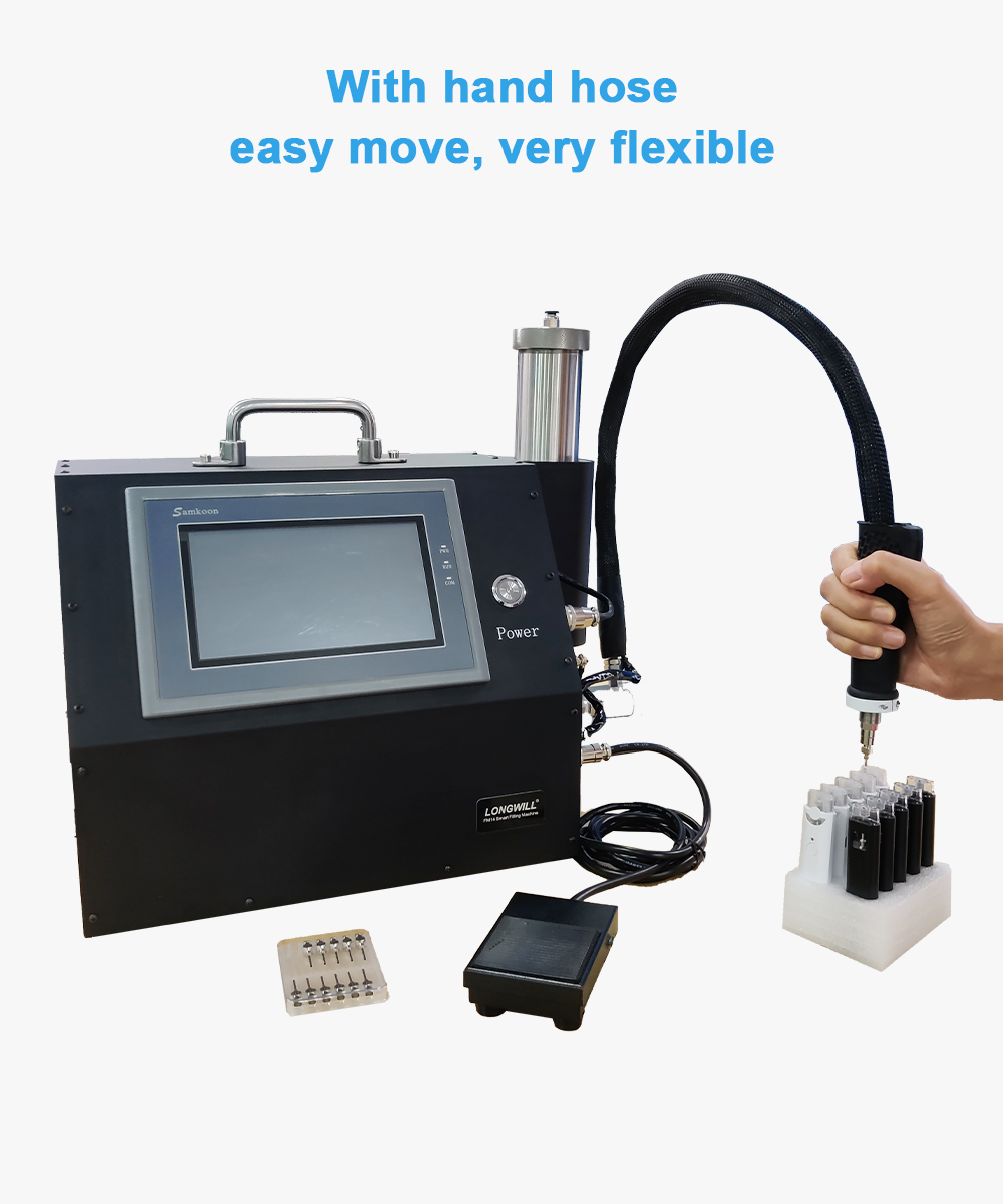 Máquina de enchimento semi -automática semi auto vape filling machine