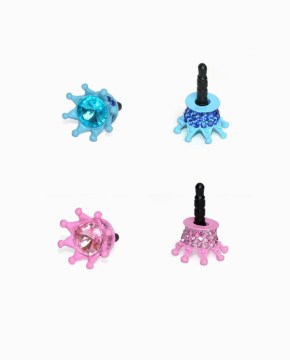 Fashion Noble Crown Decoration Cell Phone Cap (PL593)