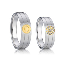 oem/odm metal factory customize cheap wedding titanium wedding rings for men