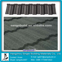 Chinese Bond Metal Roof Tile colored galvanized zinc tile