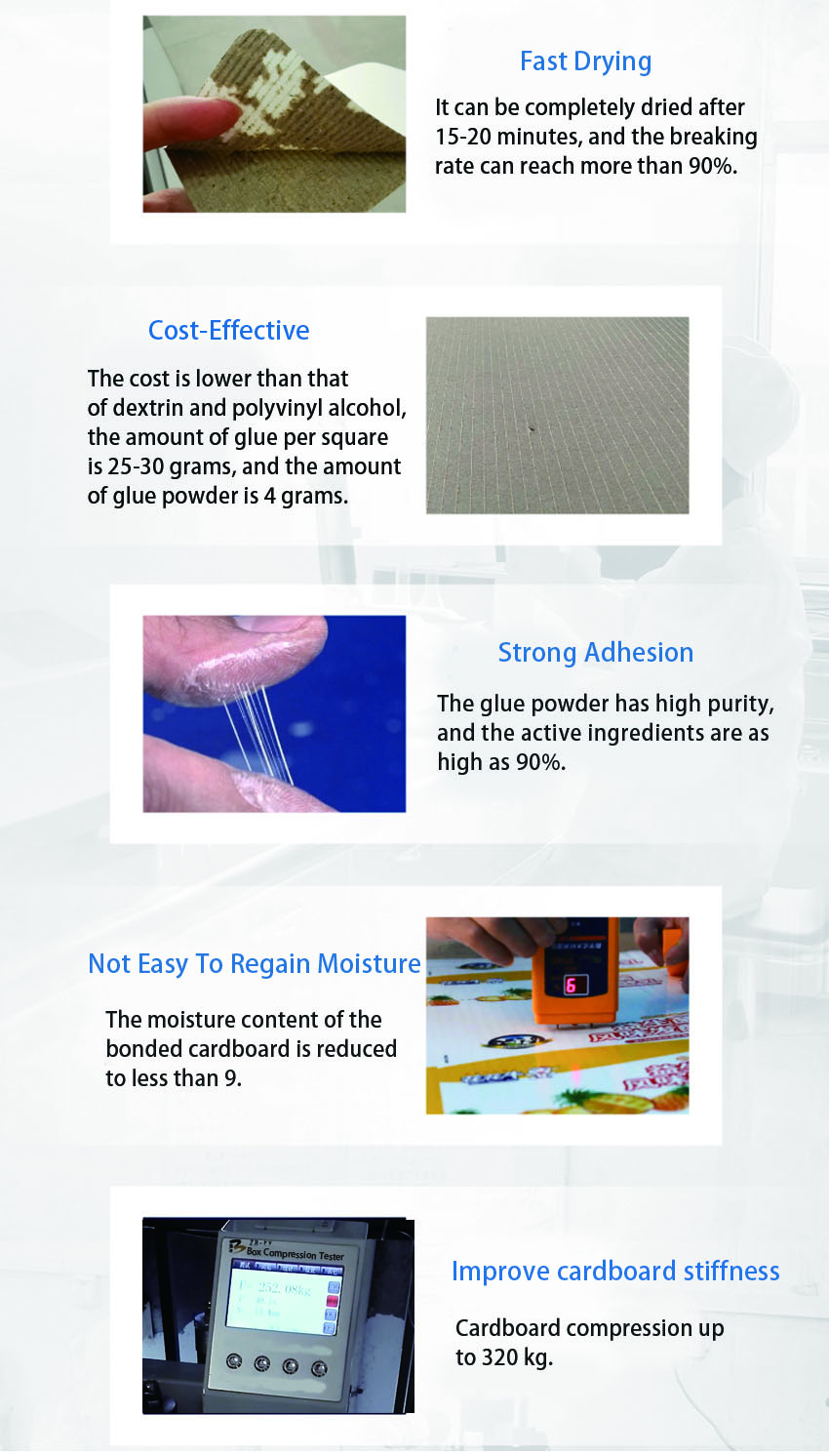 starch glue powder for carton