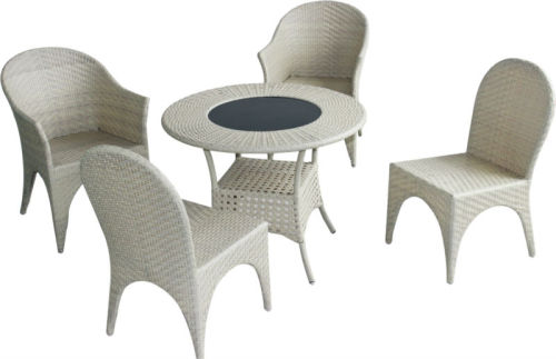 HOT SALE modern rattan dinning furniture set