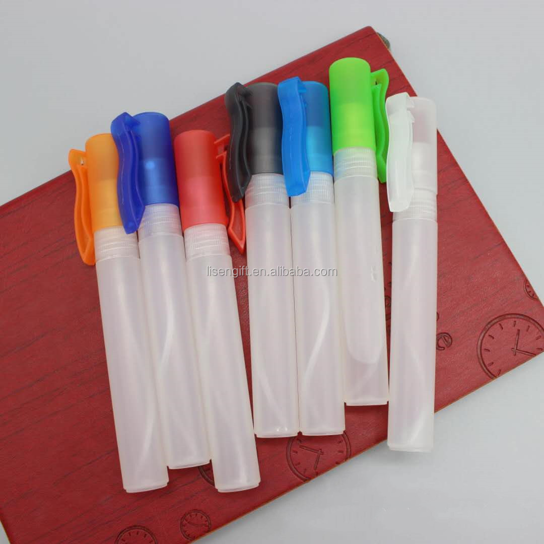 Factory Direct Sale ABS Material Custom Spray Bottle Perfume Plastic Bottle Hand Sanitizer Bottle