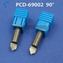 Marble cnc engraving bits 90degree pcd diamond stone grantie pcd cnc carving tools