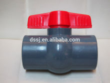 Manufacter of PVC Compact socket and thread Ball valve