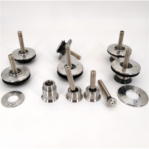 Stainless Steel Glass Clip Accessories Fastener Parts