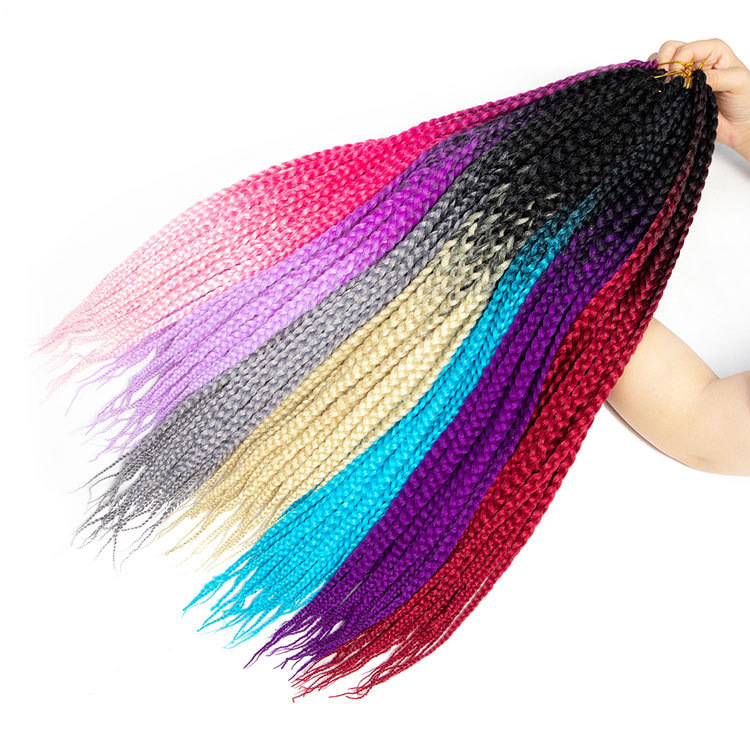 Ombre Braids Synthetic Hair Box Braids Crochet Extension African Darling Braids 24inch