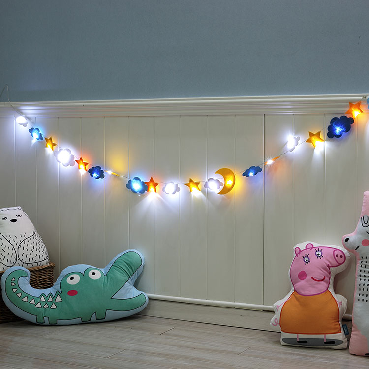 Moon Hanging Ornaments LED Lights