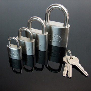 Water Proof High Quality Stainless Steel Padlock with Brass Key