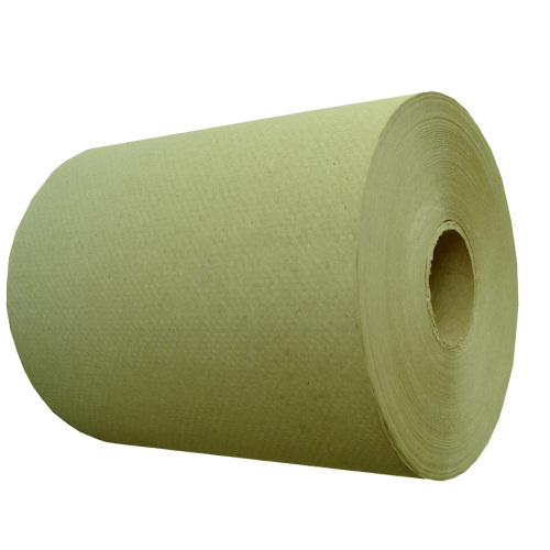 Recycled Hardwound Paper Towel Rolls Brown 800 Feet