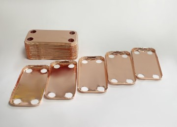 Copper foil for heat exchanger