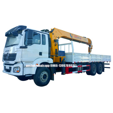 Brand New SHACMAN H3000 6X4 Truck With Cheap Crane 16Tons