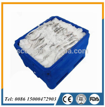 1000L PU insulation fish cooler with food grade LLDPE By Rotomolding process