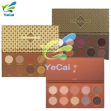 Free sample high quality cosmetic makeup palette empty private label eyeshadow palette