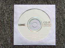 Premium White CD-R Disc Paper Sleeve Envelope CD Package