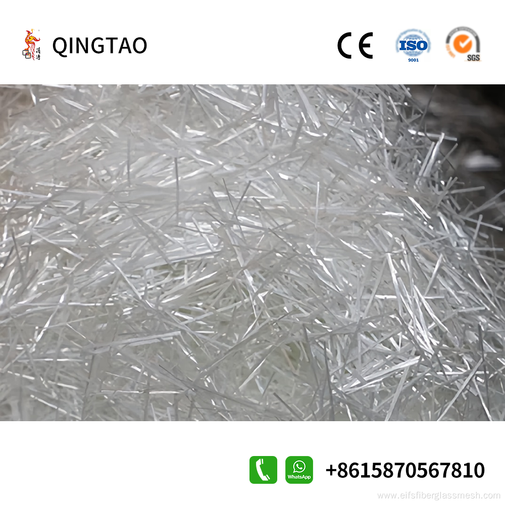 Concrete Cement fiberglass chopped strands